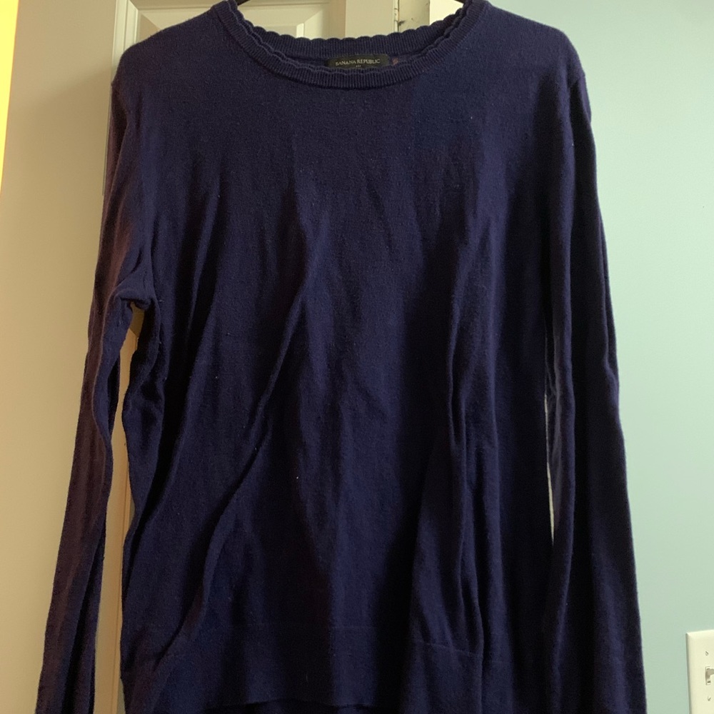 Banana Republic Sweater in Navy